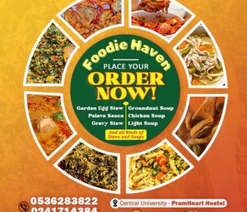 Foodie haven . You order we get it done